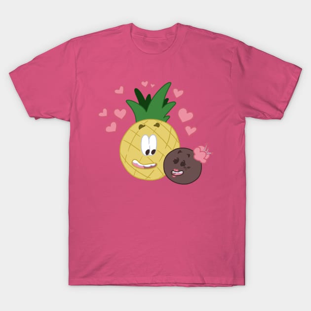 Pina Colada-O-Love T-Shirt by JenjoInk